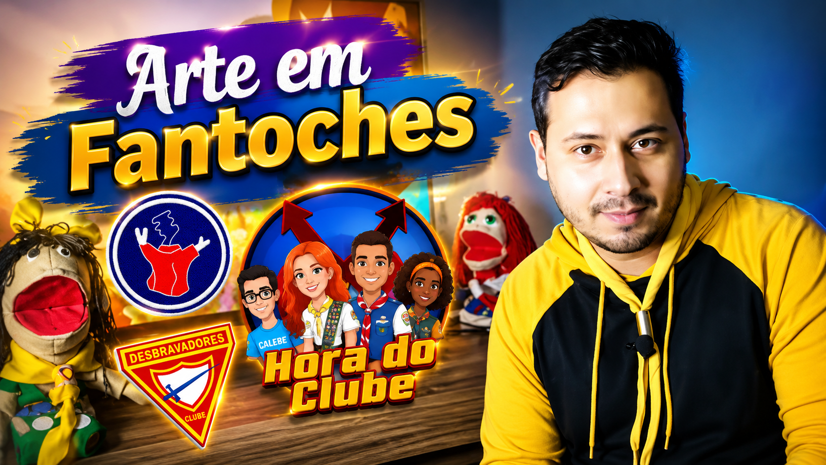 Especialidade Arte em Fantoches Desbravadores