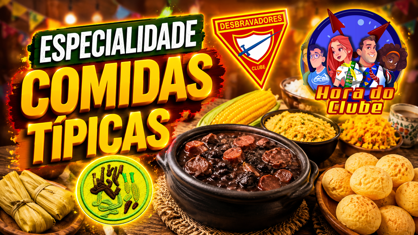 Especialidade Comidas Típicas- Desbravadores